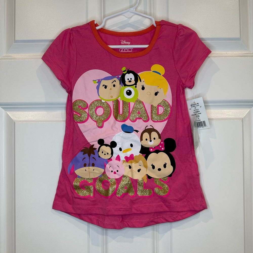 Disney Tsum Tsum T Shirt Size 5 NWT‎